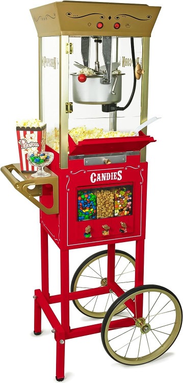 Popcorn Machine with 50 servings