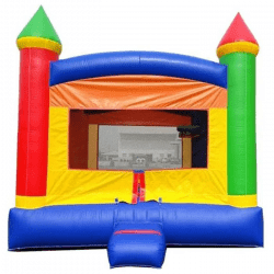 Rainbow Castle Bounce House